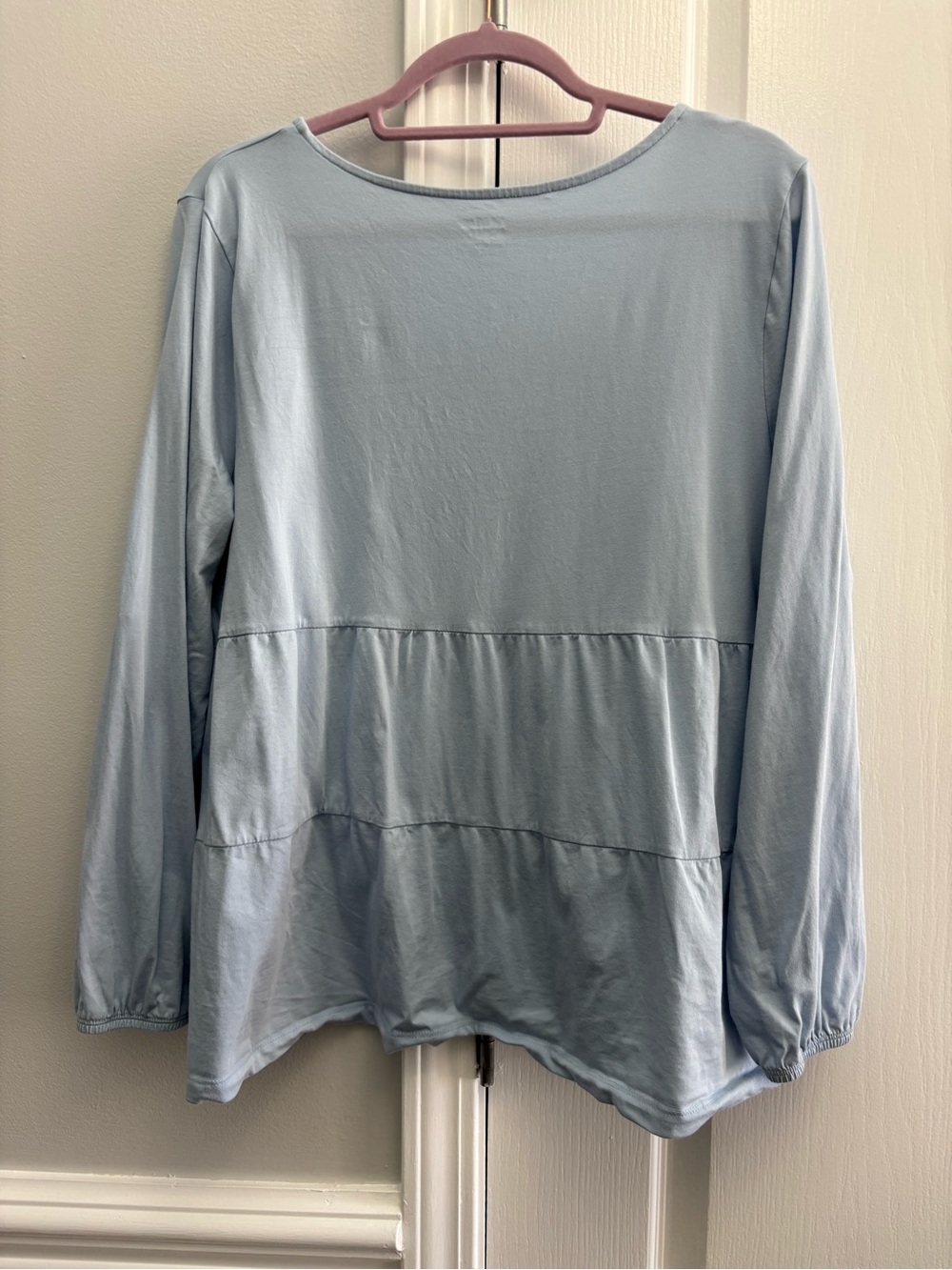 Land’s End women’s tiered modal top - Picture 3 of 6